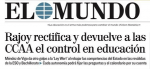 educación Rajoy