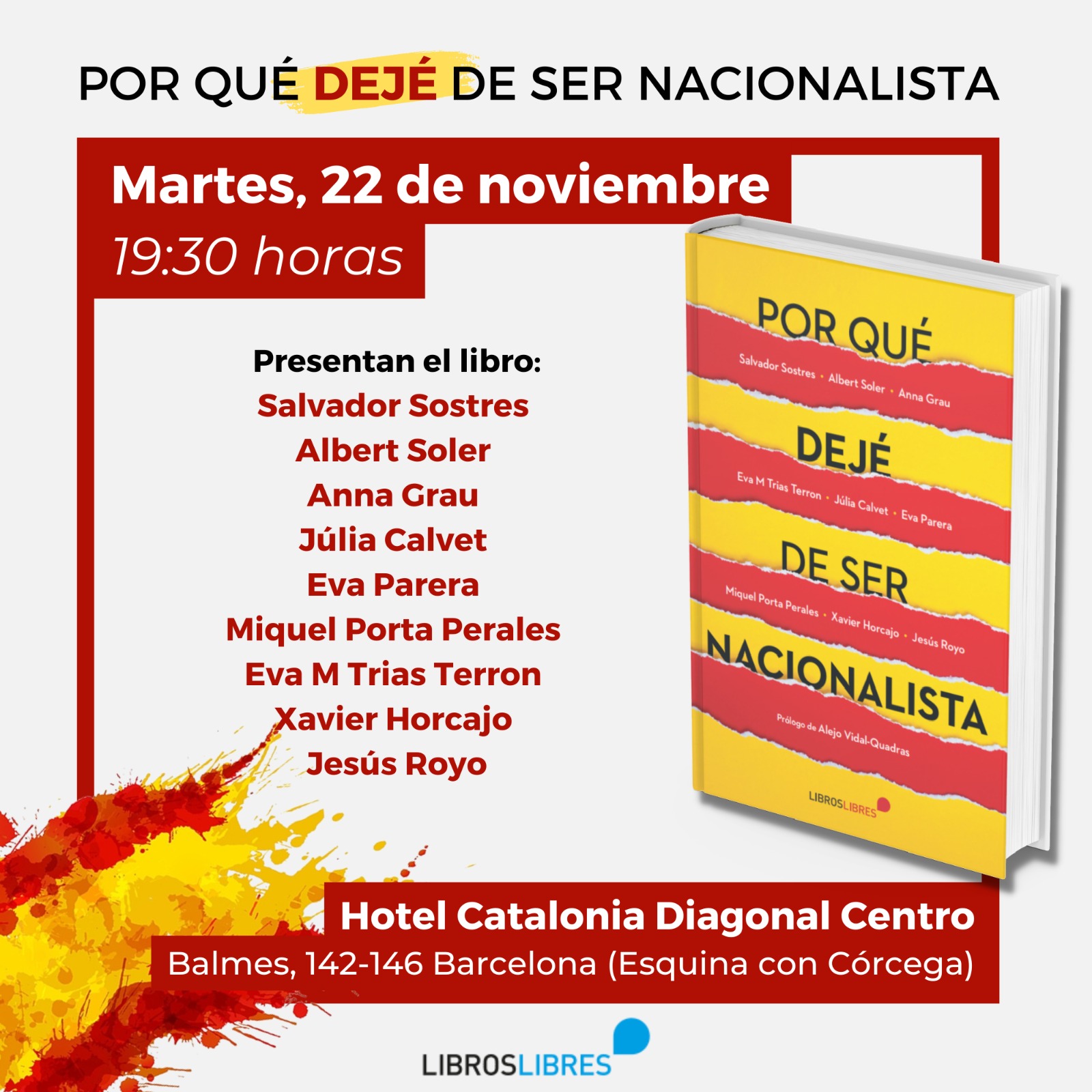 Gran Cita Dol a El Martes 22 Presentaci n De Por Qu Dej De Ser gran-cita-dol-a-el-martes-22-presentaci-n-de-por-qu-dej-de-ser