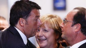 Hollande-Merkel-Renzi-