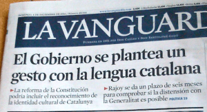 La Vanguardia lengua