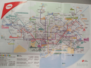mapa metro TMB