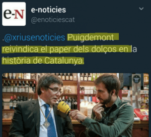 Puigdemont dolço